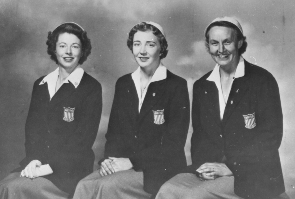 1952 Oly team.Craus.Romary.Mitchell